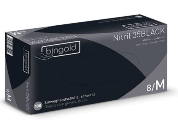 Nitrilhandskar Plus, Blå storlek L, 100-pack
